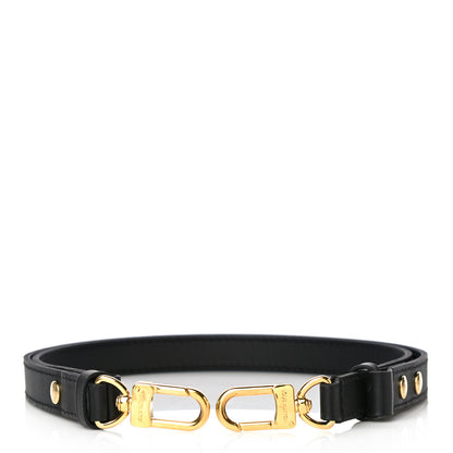 Louis Vuitton Calfskin Neonoe Shoulder Strap Black 4 of 7