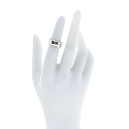 Tiffany Sterling Silver Milgrain I Love You Band Ring 48 4.5 2 of 5