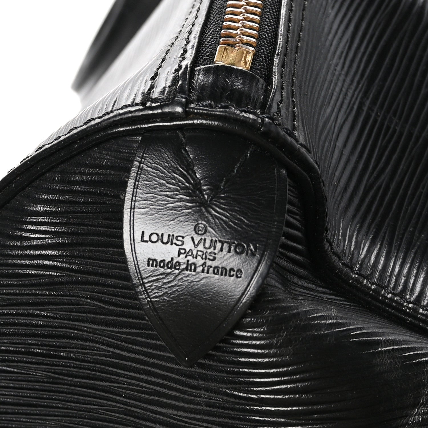 Louis Vuitton Epi Keepall 50 Black 6 of 12