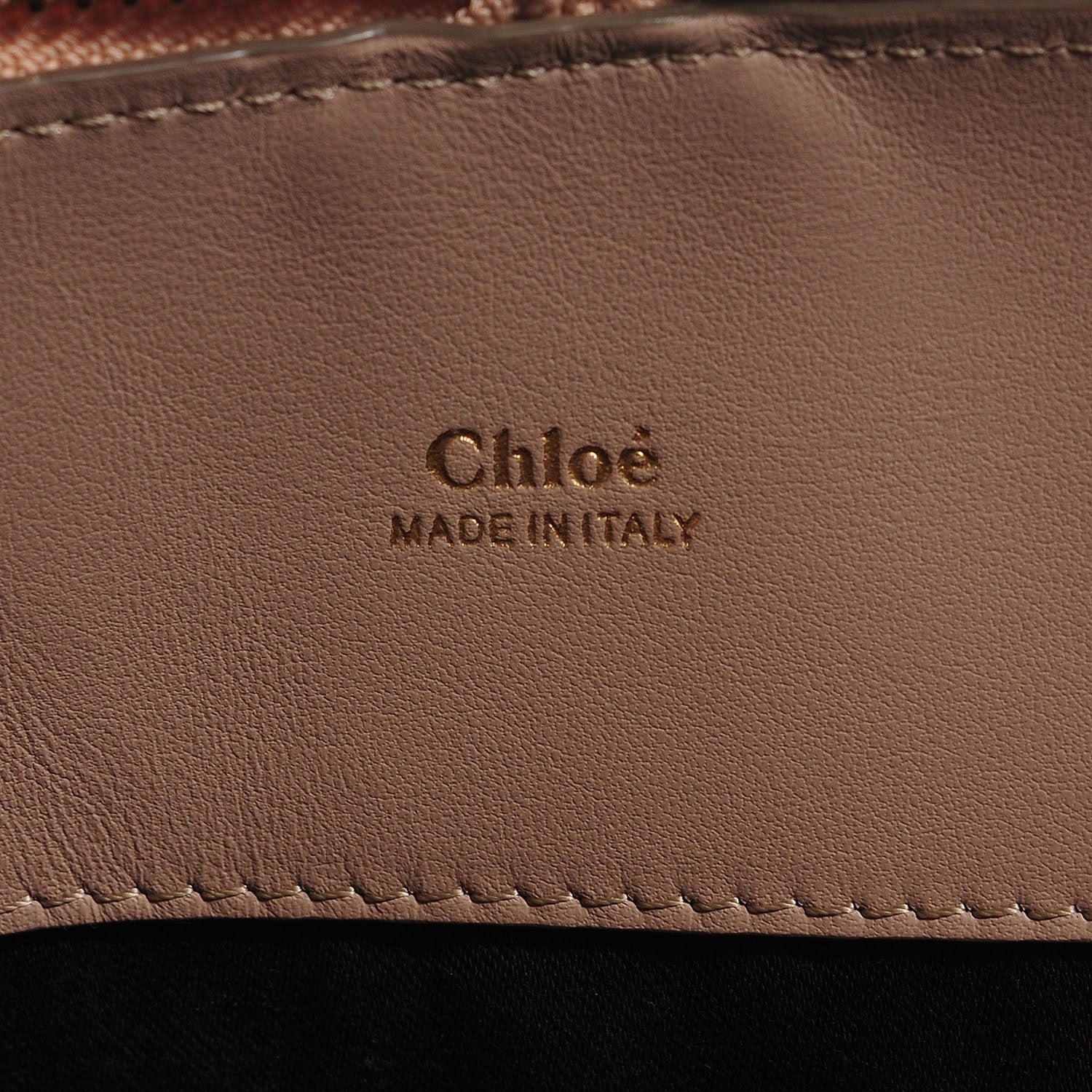 Chloe Smooth Calfskin Large Baylee Tote Cashmere Grey Rope Beige 6 of 9