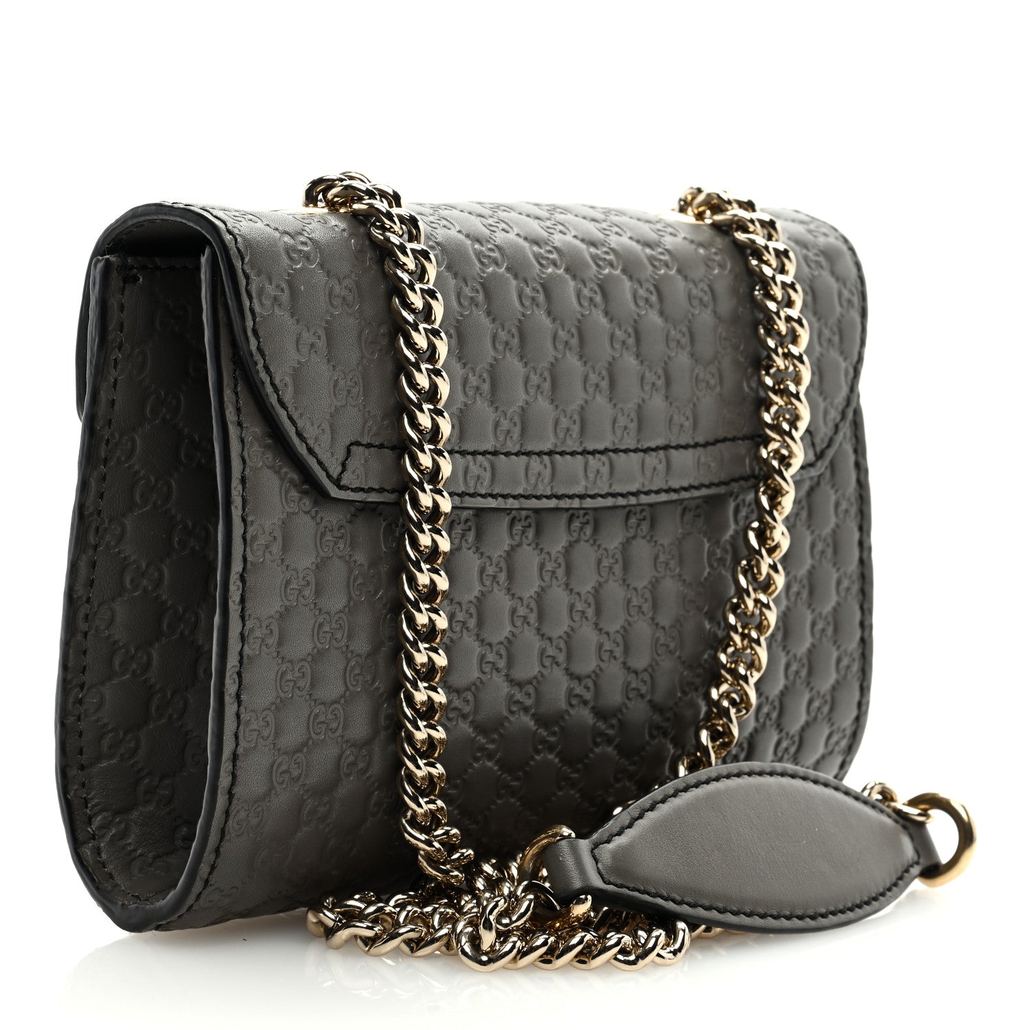 Gucci Soft Microguccissima Mini Emily Chain Shoulder Bag Loess 3 of 9