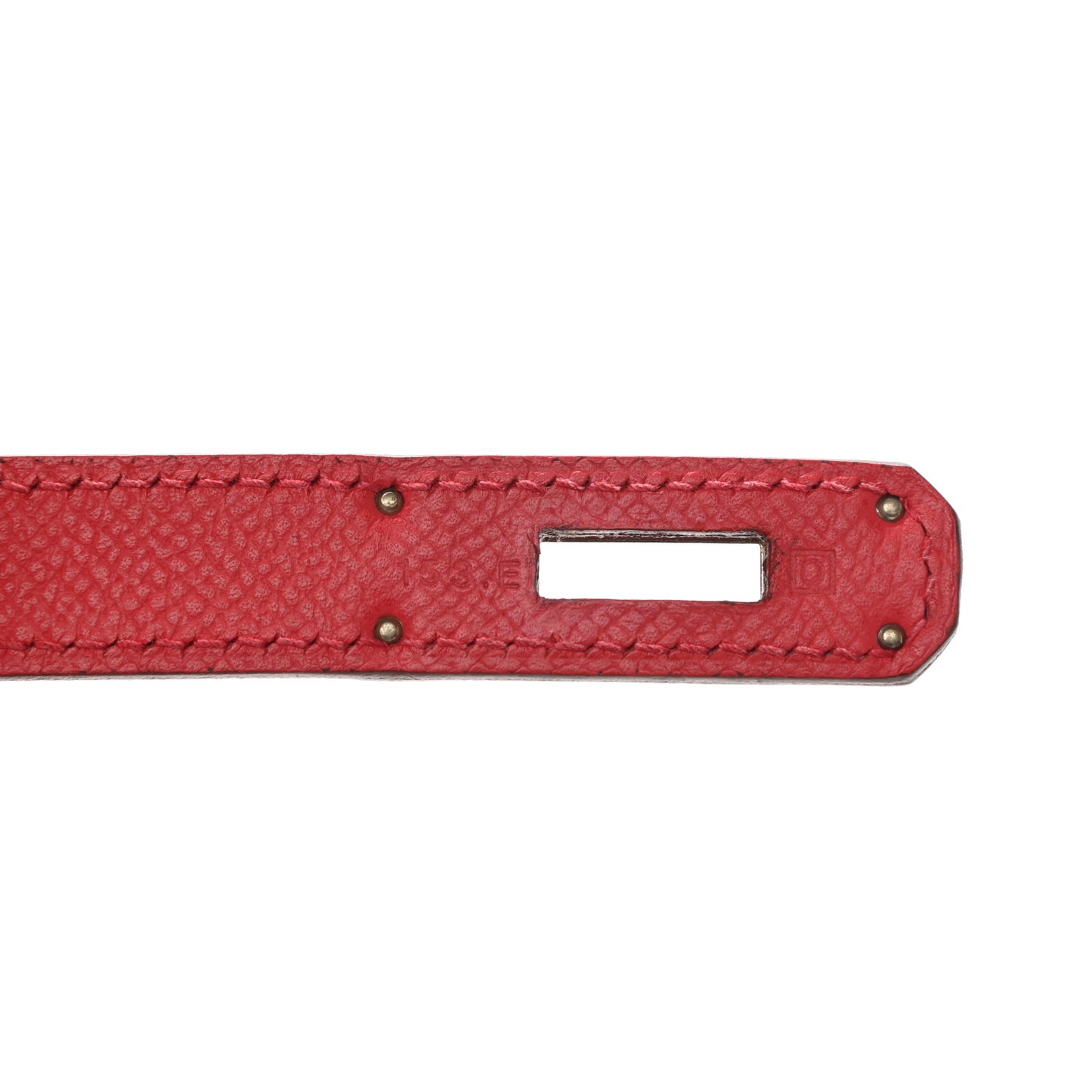 Epsom Birkin 35 Rouge Casaque
