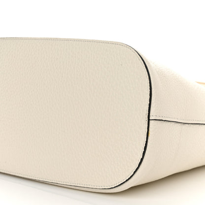Prada Vitello Phenix Logo Hobo White 10 of 11