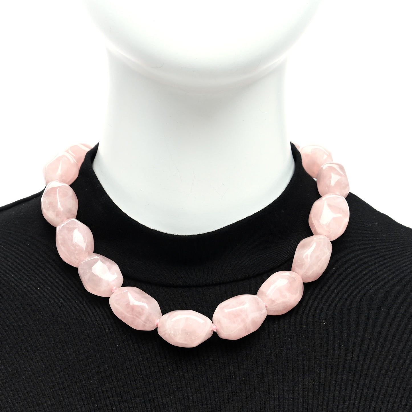 Sterling Silver Rose Quartz Paloma Picasso Necklace