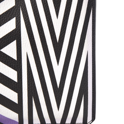 MCM Calfskin Tobias Rehberger Print Pouch Purple 10 of 13