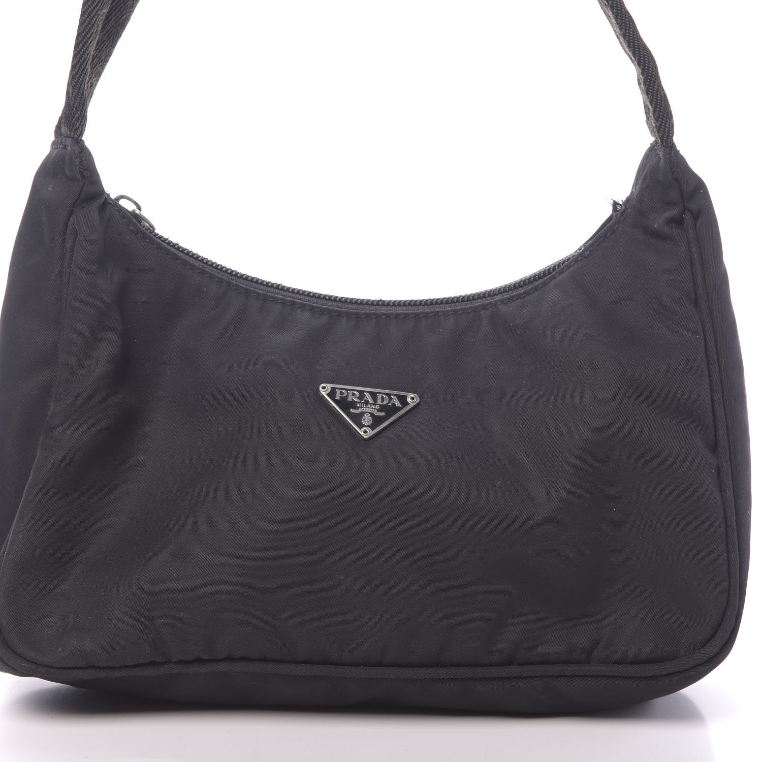 Prada Tessuto Nylon Sport Shoulder Bag Black 13 of 13