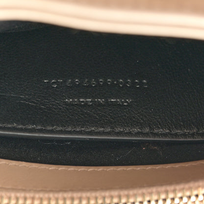 Saint Laurent Calfskin Y Quilted Monogram Small Loulou Chain Satchel Dark Beige 7 of 12