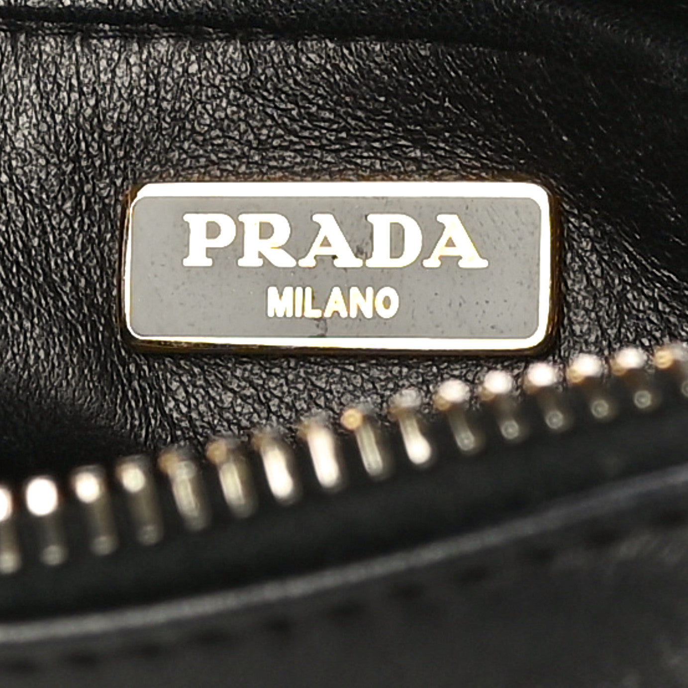 Prada Nappa Fiocco Bow Crossbody Clutch Black Fuoco 6 of 16