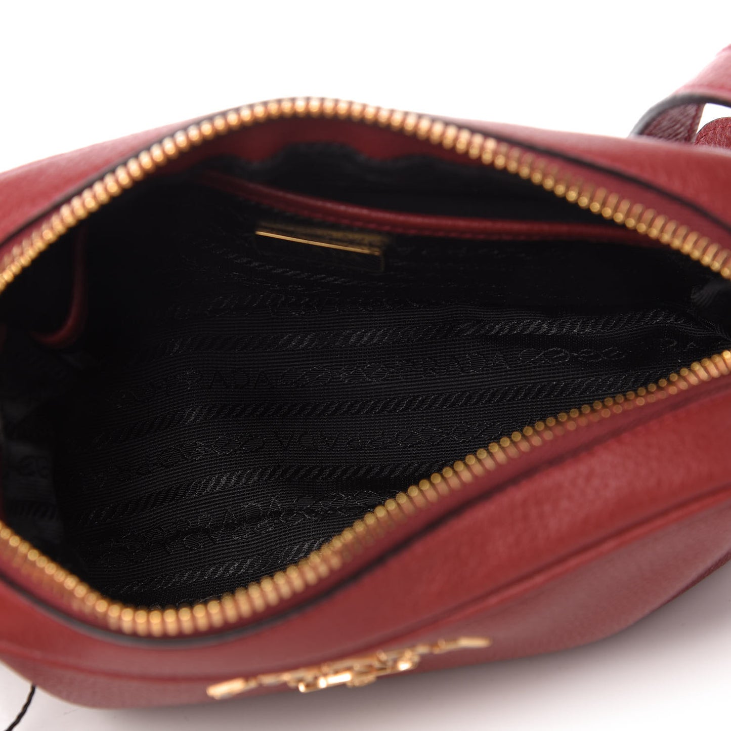Vitello Phenix Camera Bag Rubino