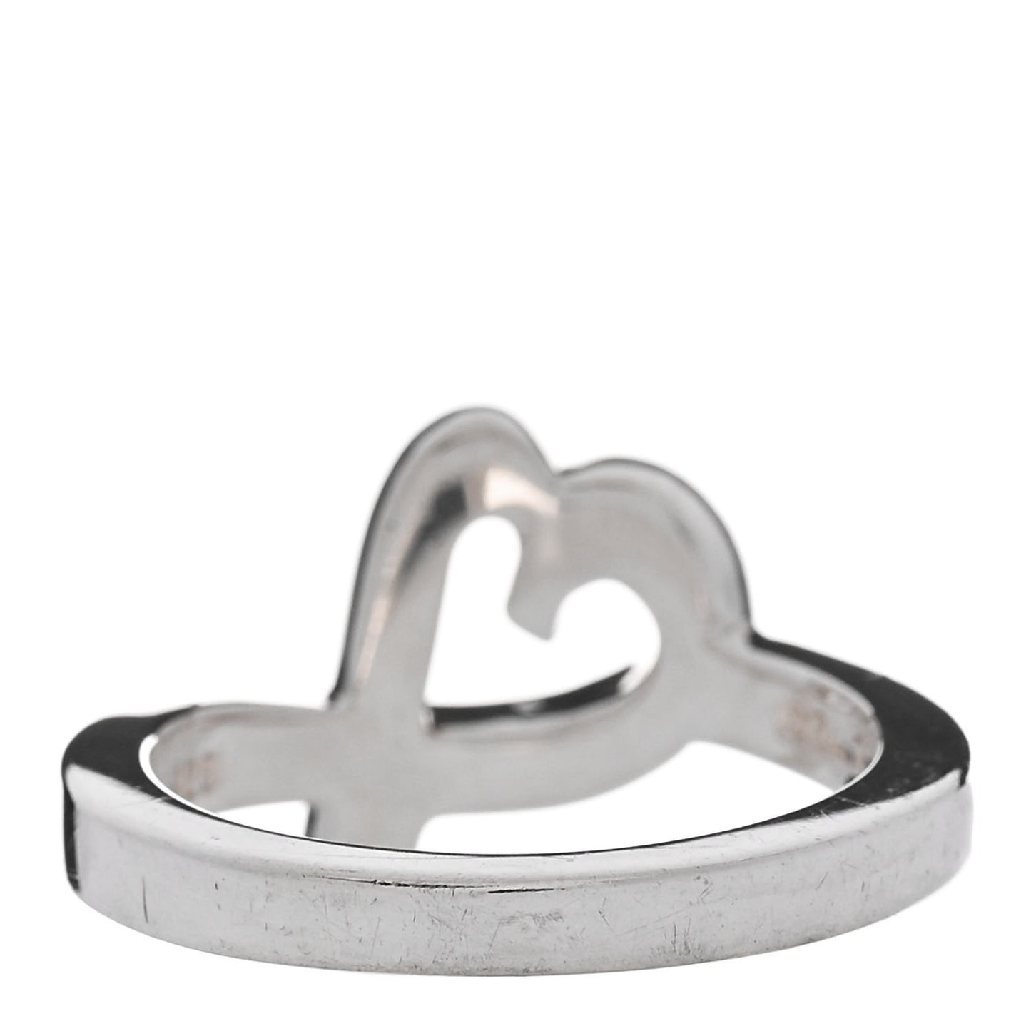 Sterling Silver Paloma Picasso Loving Heart Ring 56 7.5