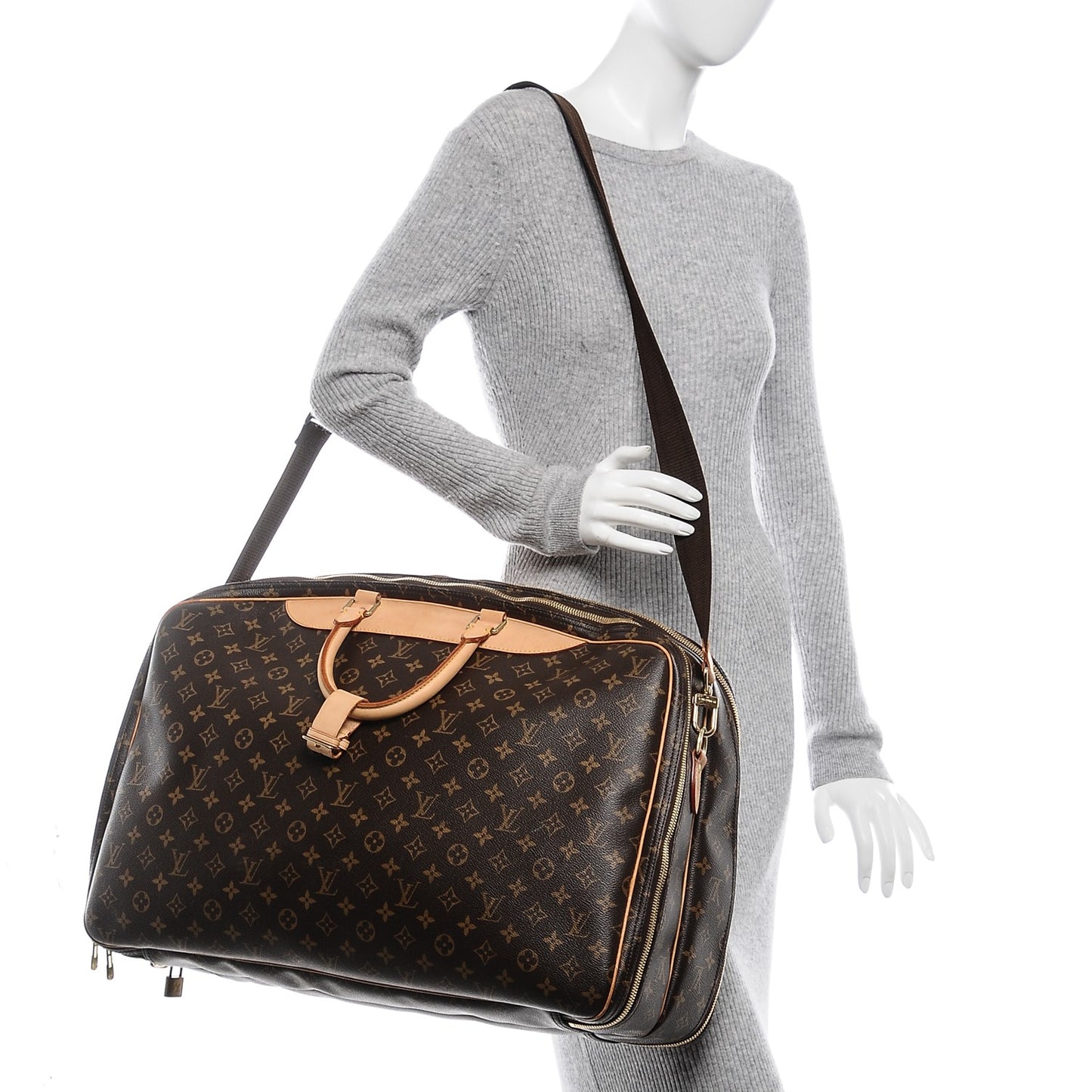 Monogram Alize 2 Compartment Luggage Travel Bag