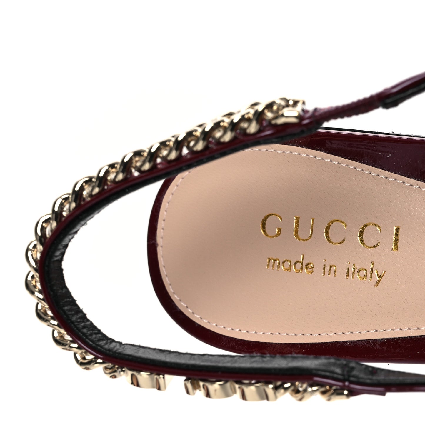 Patent Signoria Ballet Slingback Ballet Flat 38 Rosso Ancora