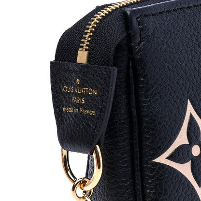 Louis Vuitton Empreinte Monogram Giant Mini Pochette Accessories Black 4 of 4