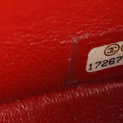 Chanel Lambskin Quilted Mini Rectangular Flap Red 7 of 12