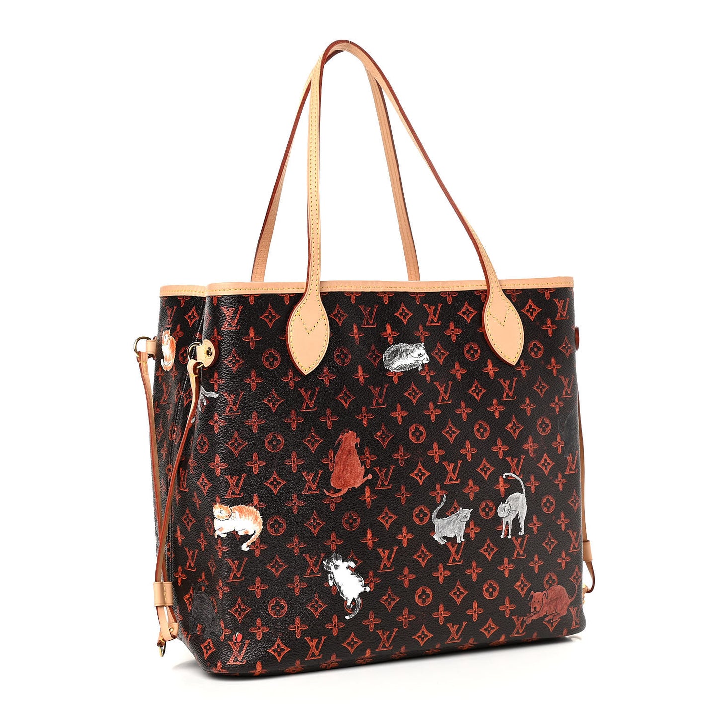 Catogram Neverfull MM Marron