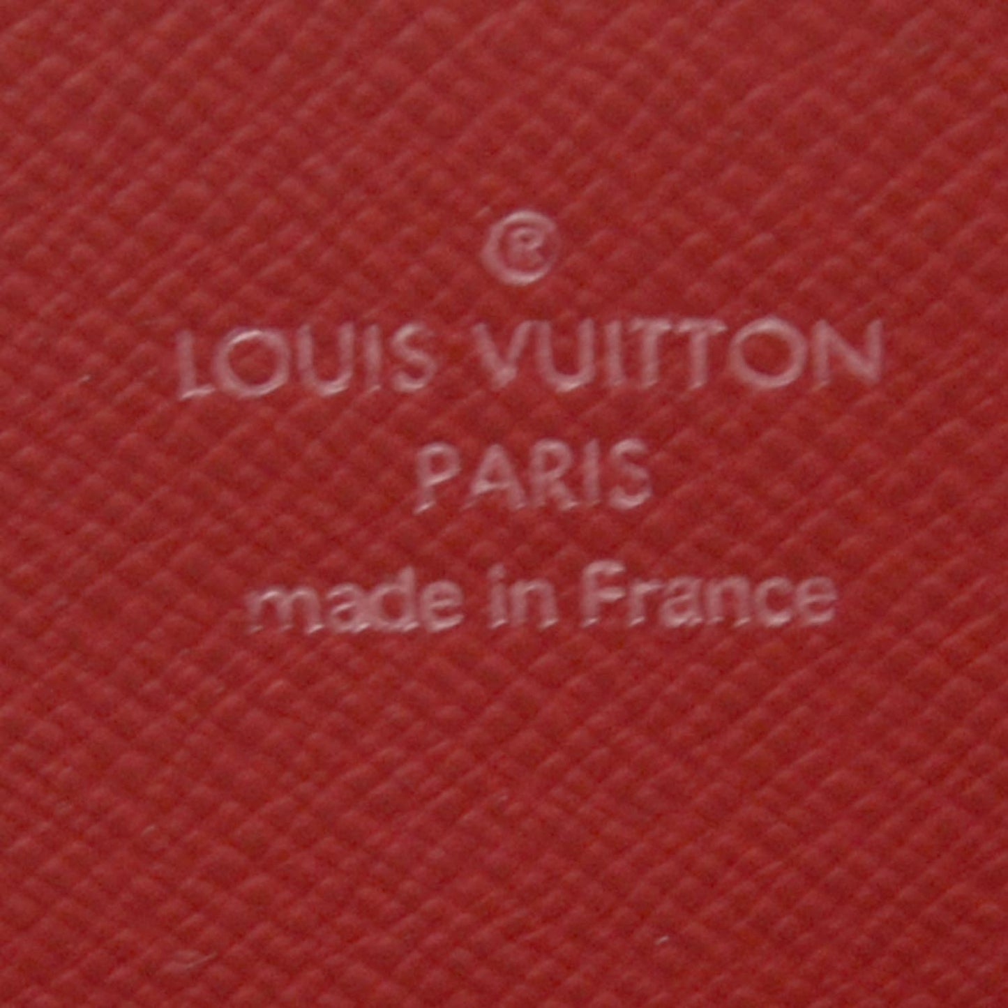 Epi Zippy Wallet Rubis Red