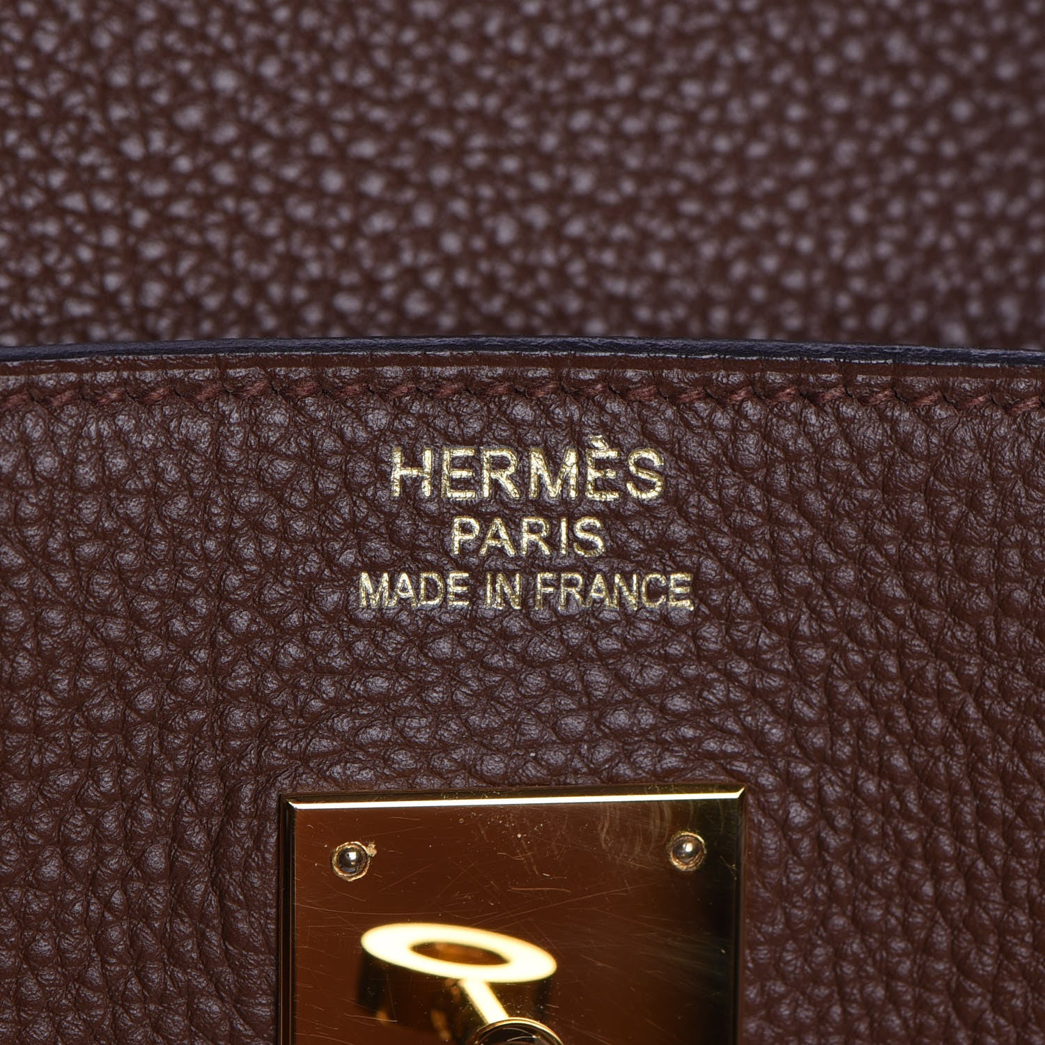 Hermes Togo Birkin 40 Brule 11 of 33