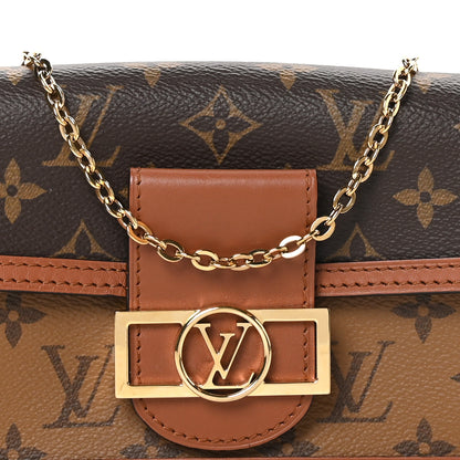 Louis Vuitton Reverse Monogram Dauphine Chain Wallet 7 of 9
