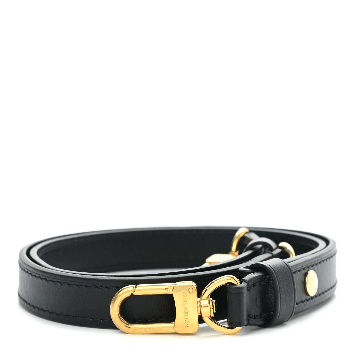 Louis Vuitton Calfskin Neonoe Shoulder Strap Black 1 of 4
