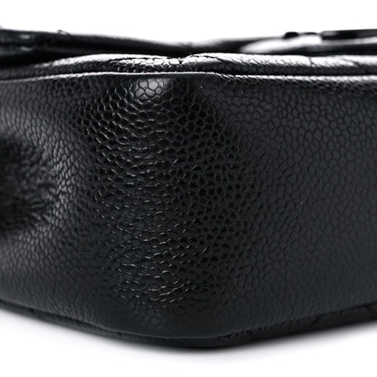 Chanel Caviar Quilted Incognito Mini Square Flap Black 8 of 13