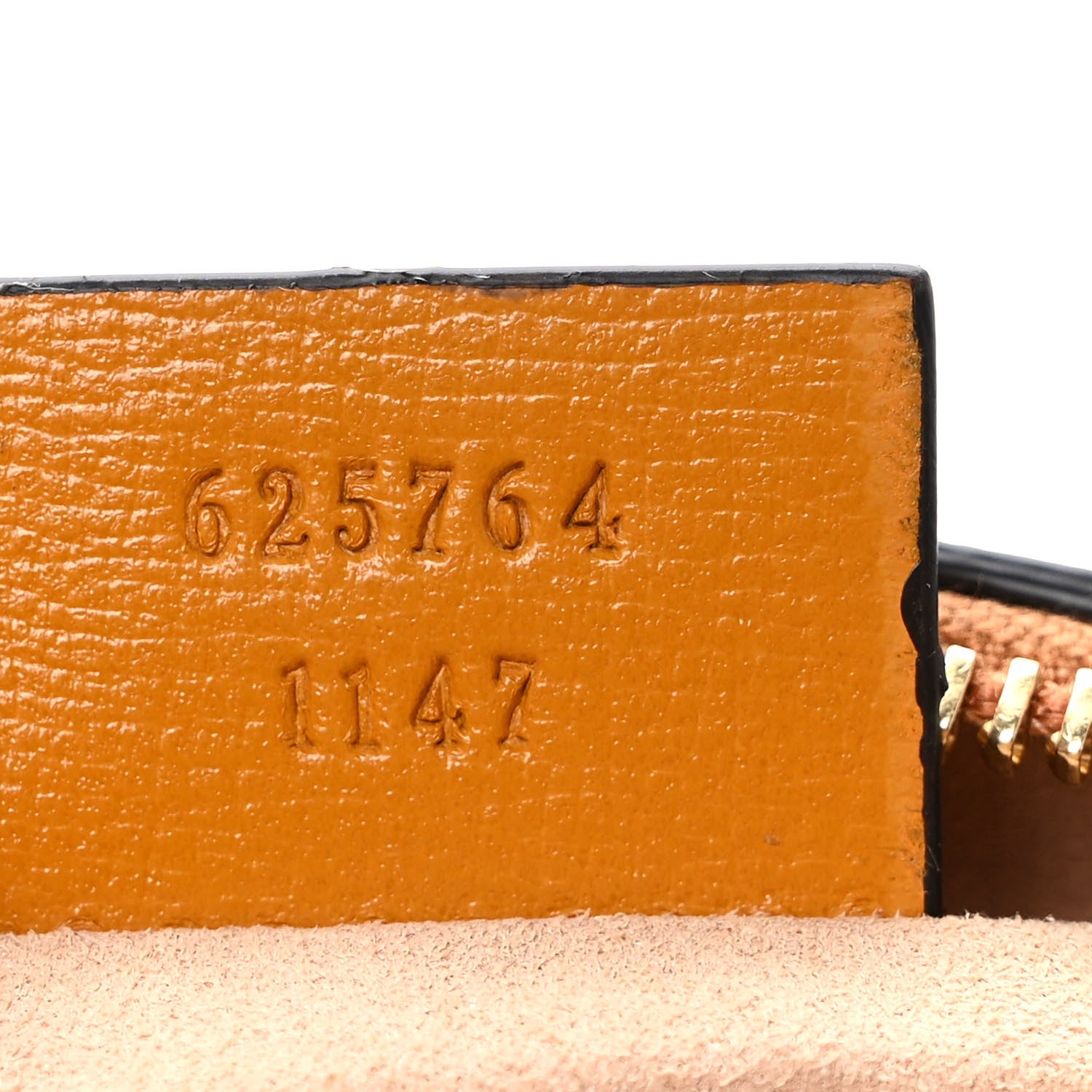 Gucci GG Supreme Monogram Textured Calfskin Retro Interlocking G Travel Pouch Beige Yellow 7 of 9