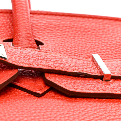 Hermes Togo Birkin 30 Capucine 12 of 15