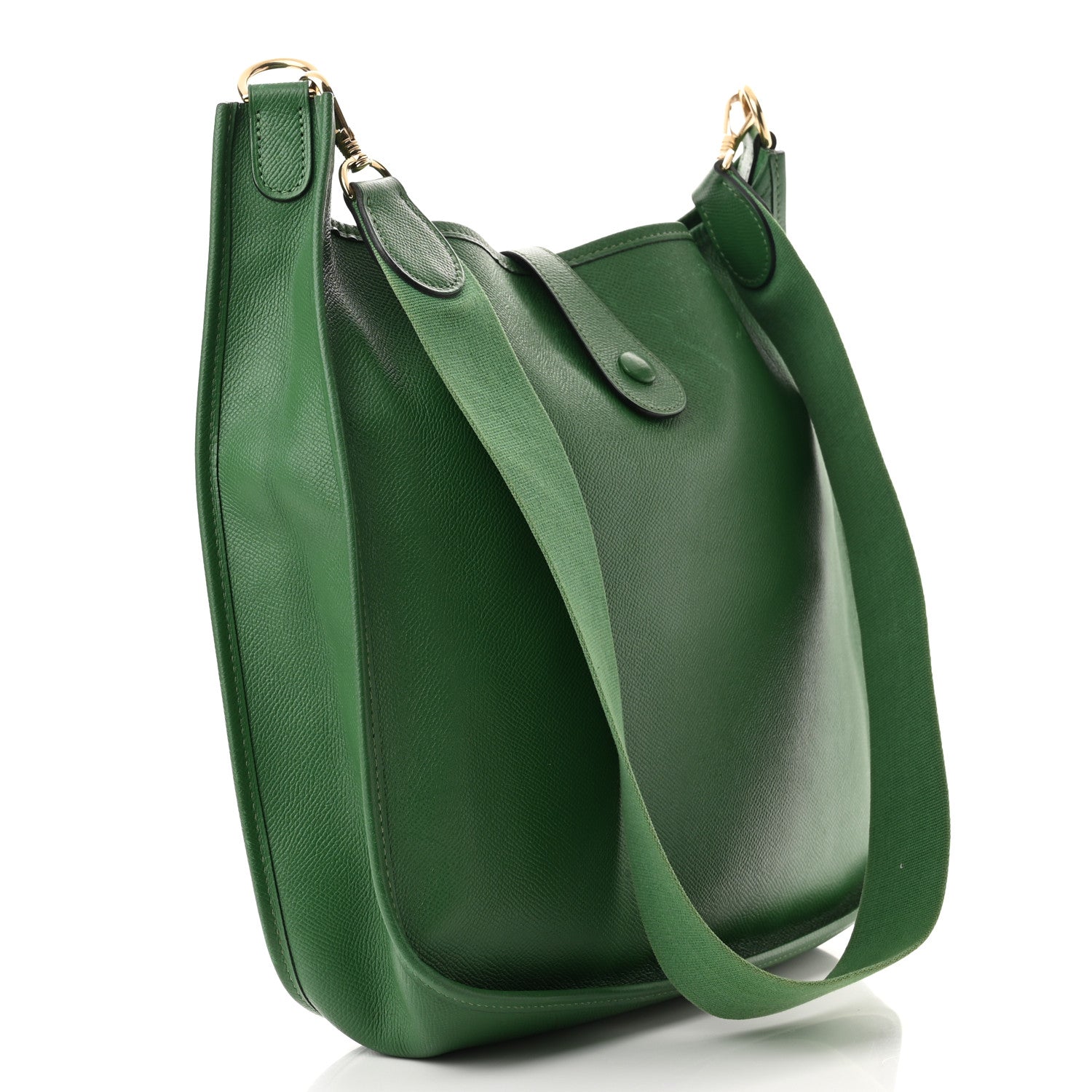 Hermes Courchevel Evelyne GM Vert Bengale 2 of 12