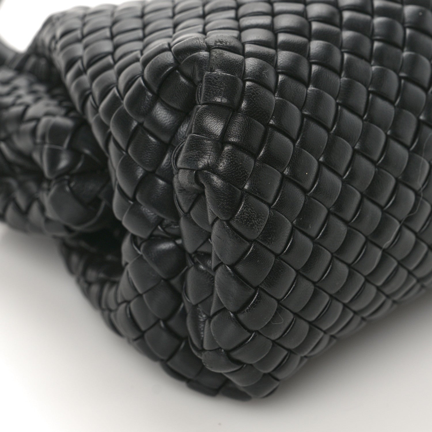 Bottega Veneta Nappa Intreccio Mini Padded Handle Bag Black 7 of 9