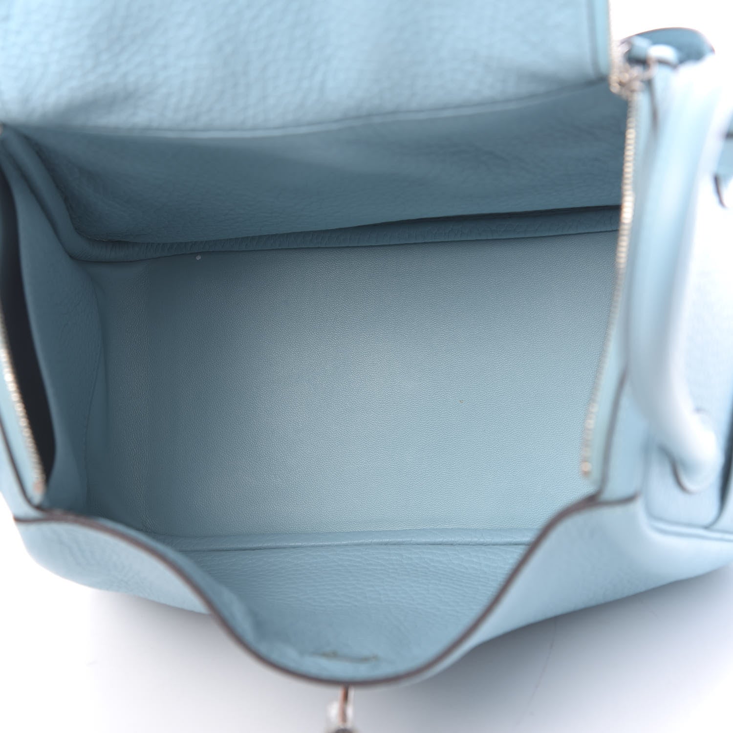 Hermes Taurillon Clemence Lindy 26 Bleu Atoll 5 of 11