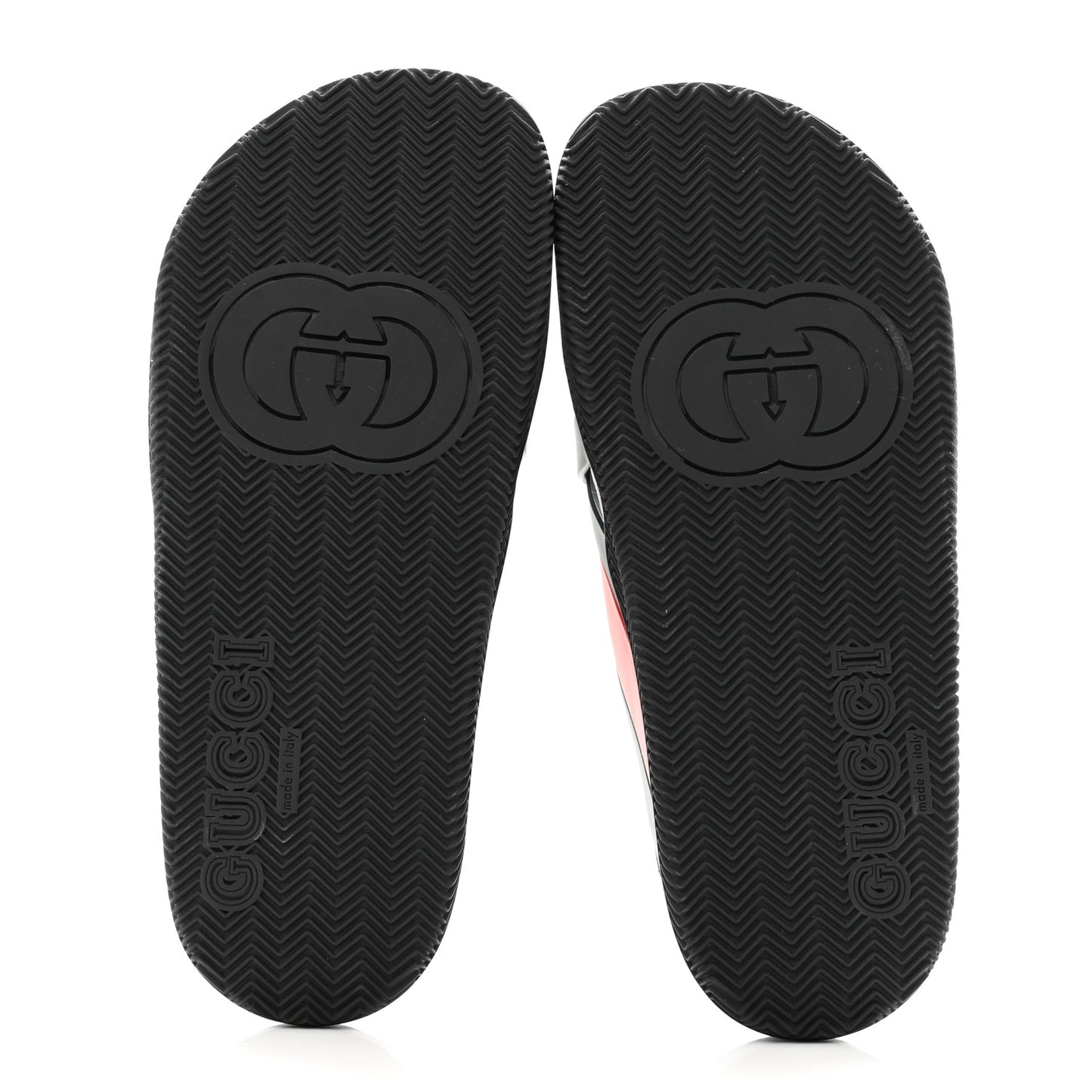 Rubber Web Womens Criss Cross Slide Sandals 40 Green Red