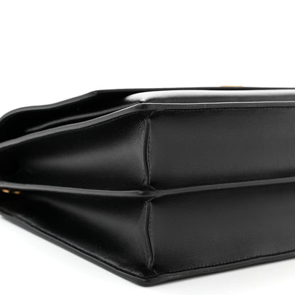 Saint Laurent Calfskin Large Monogram Sunset Black 8 of 9