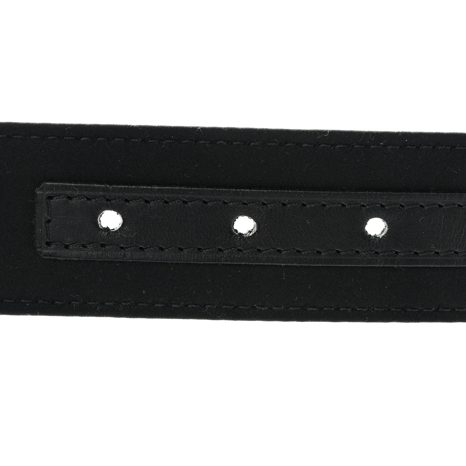 Louis Vuitton Satin Crystal Fleur Runaway Belt 75 30 Black 5 of 6