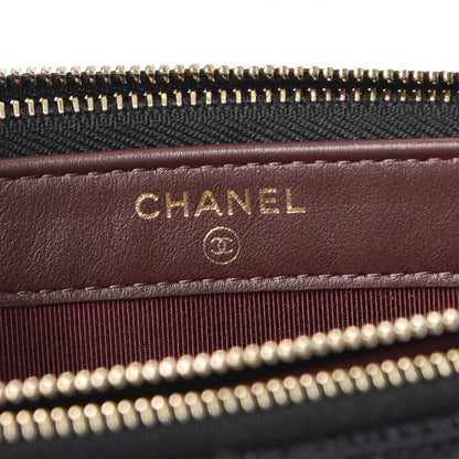 Chanel Caviar Quilted Small Clutch With Chain Black 6 of 9