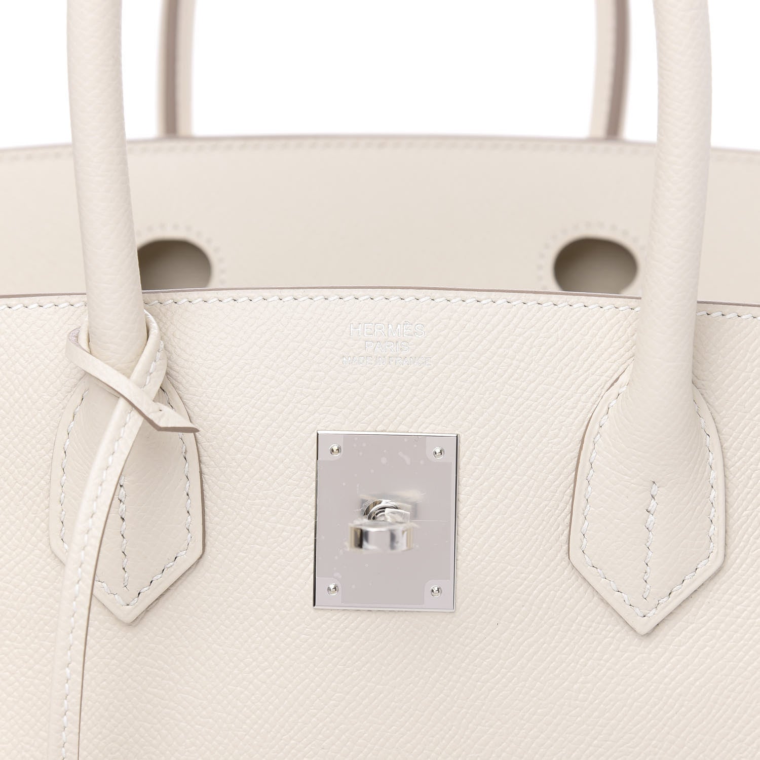 Hermes Epsom Birkin 30 Craie 6 of 10