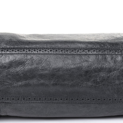 Balenciaga Agneau Giant Brogues Hardware City Anthracite 17 of 33