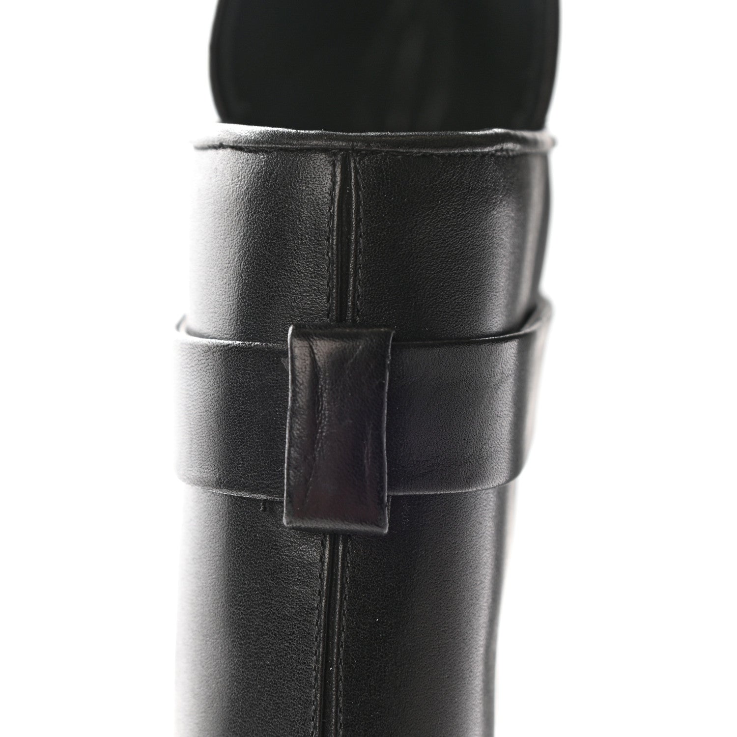 Givenchy Calfskin Shark Look Over The Knee Boots 36 Black 11 of 19