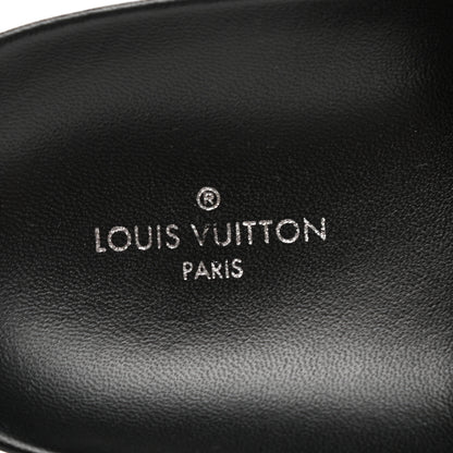 Louis Vuitton Monogram Bom Dia Mule Sandals 39 Black 7 of 9