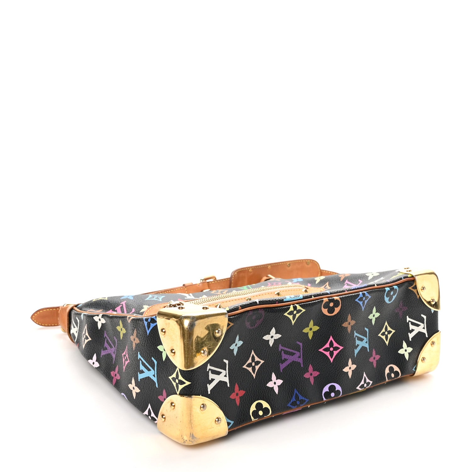 Louis Vuitton Monogram Multicolor Boulogne Black 4 of 11