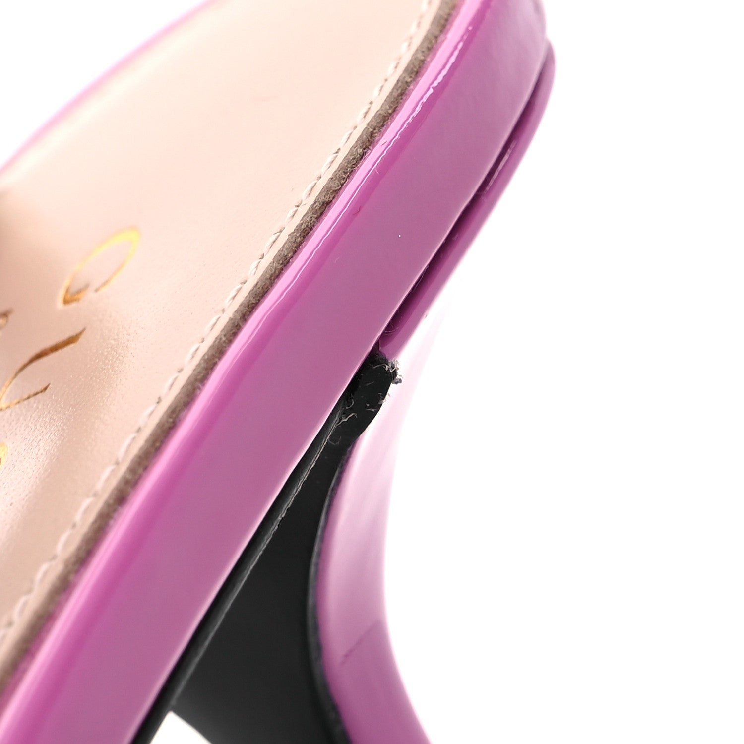 Gucci Patent Signoria Slingback 38 Libre 38 Pink 13 of 14