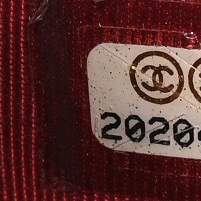Chanel Lambskin Quilted Wallet On Chain WOC Red 8 of 11