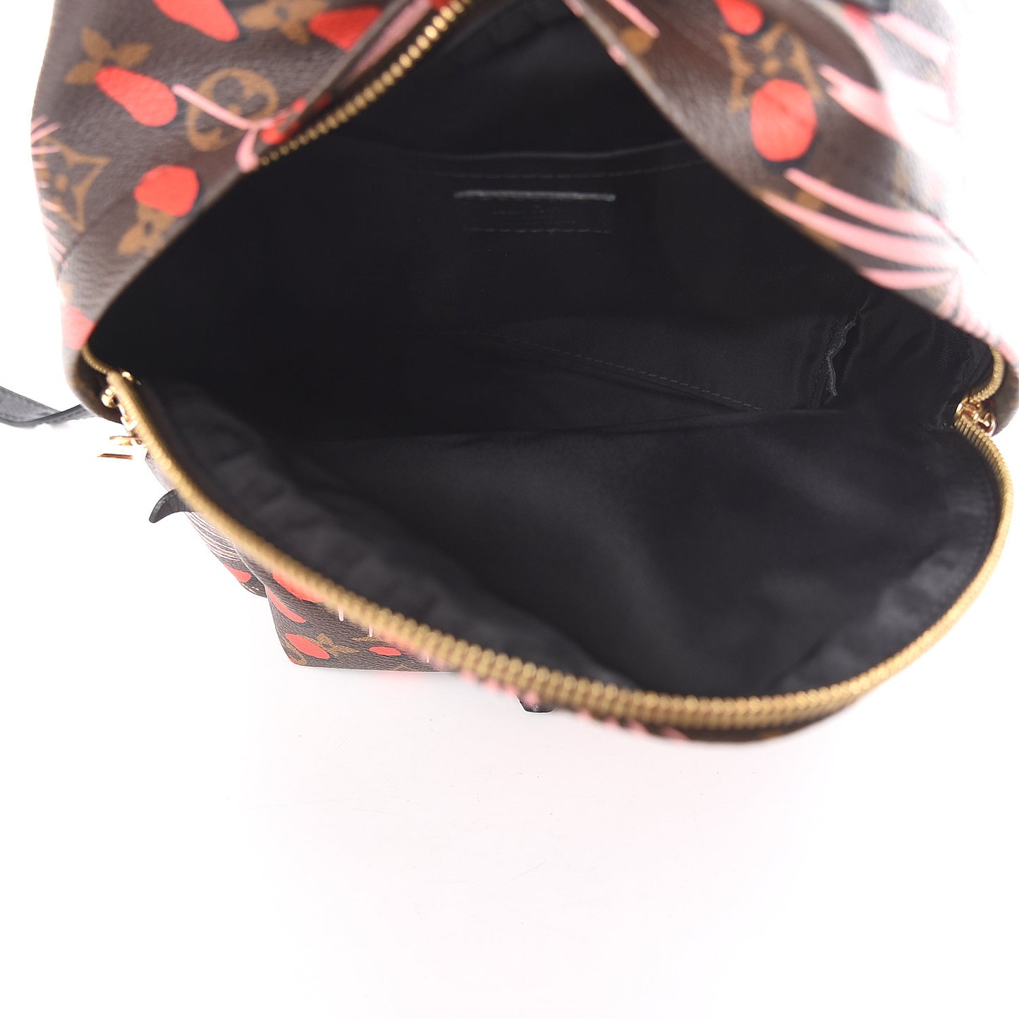 Monogram Jungle Dots Palm Springs Backpack PM Sugar Pink Poppy