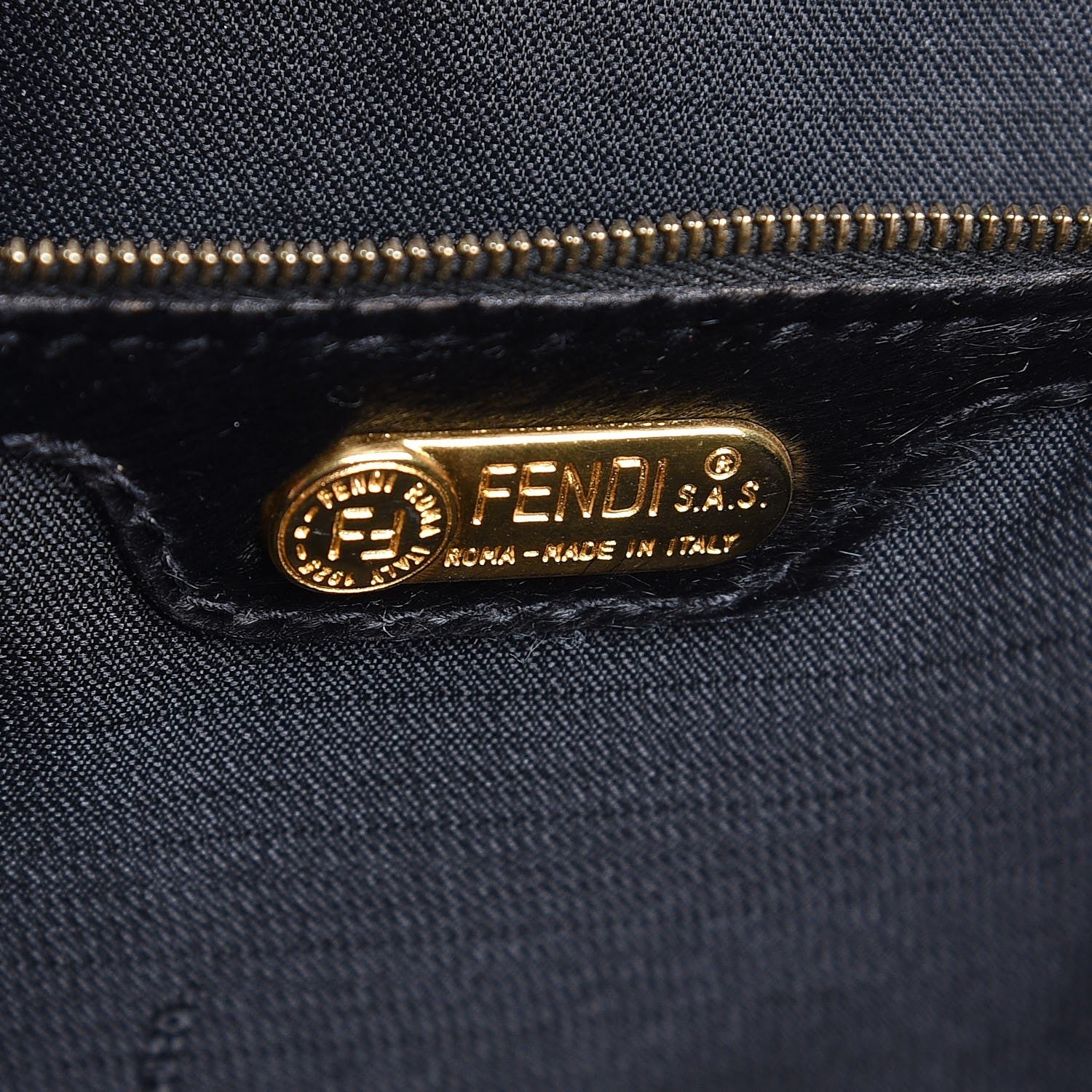 Fendi Calf Hair Patchwork Tote Multicolor 7 of 8