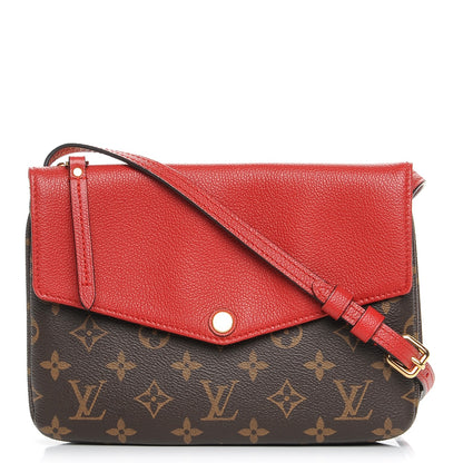 Louis Vuitton Monogram Twice Pochette Cherry 1 of 9