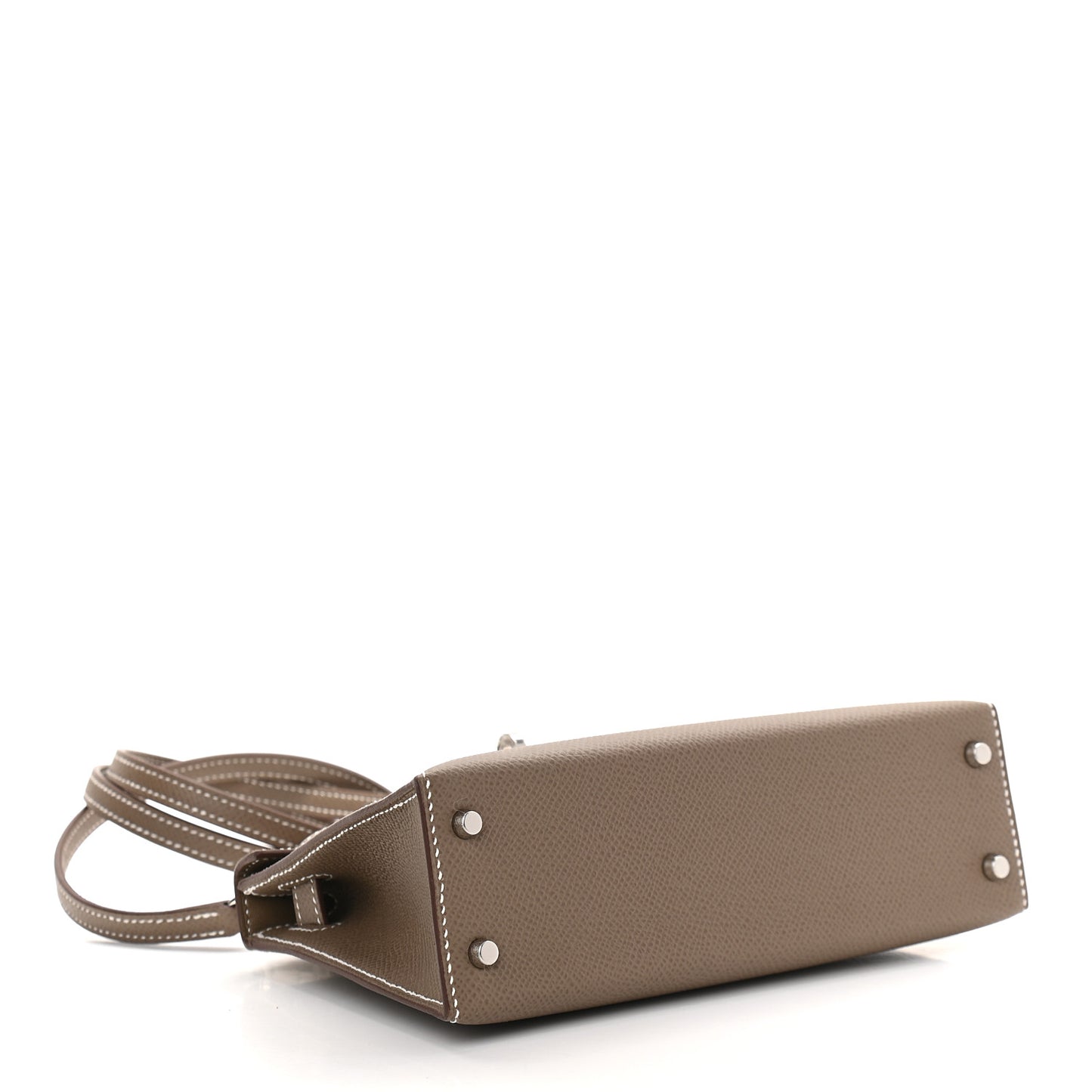 Epsom Mini Kelly Sellier 20 Etoupe