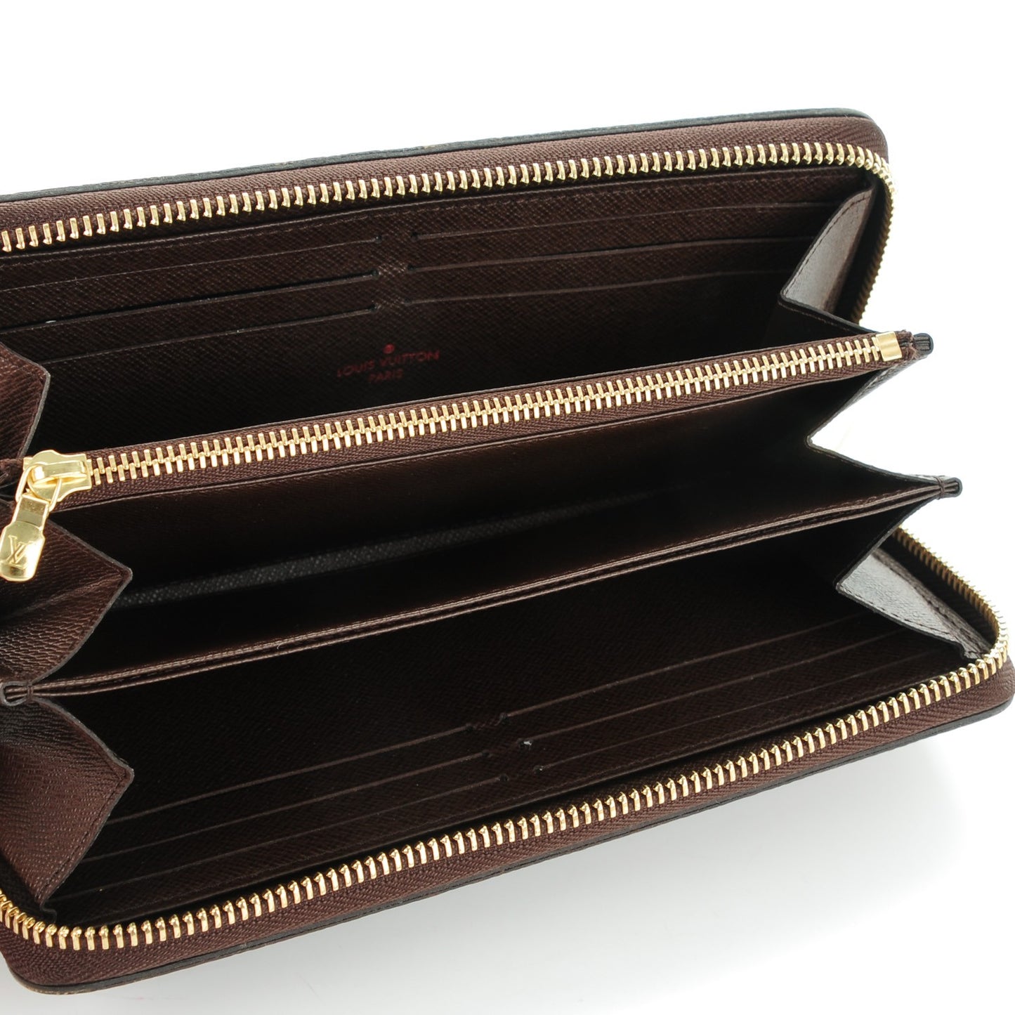 Damier Ebene Zippy Wallet