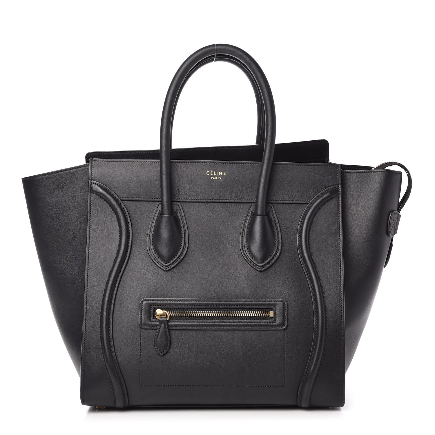 Celine Smooth Calfskin Mini Luggage Black 1 of 9