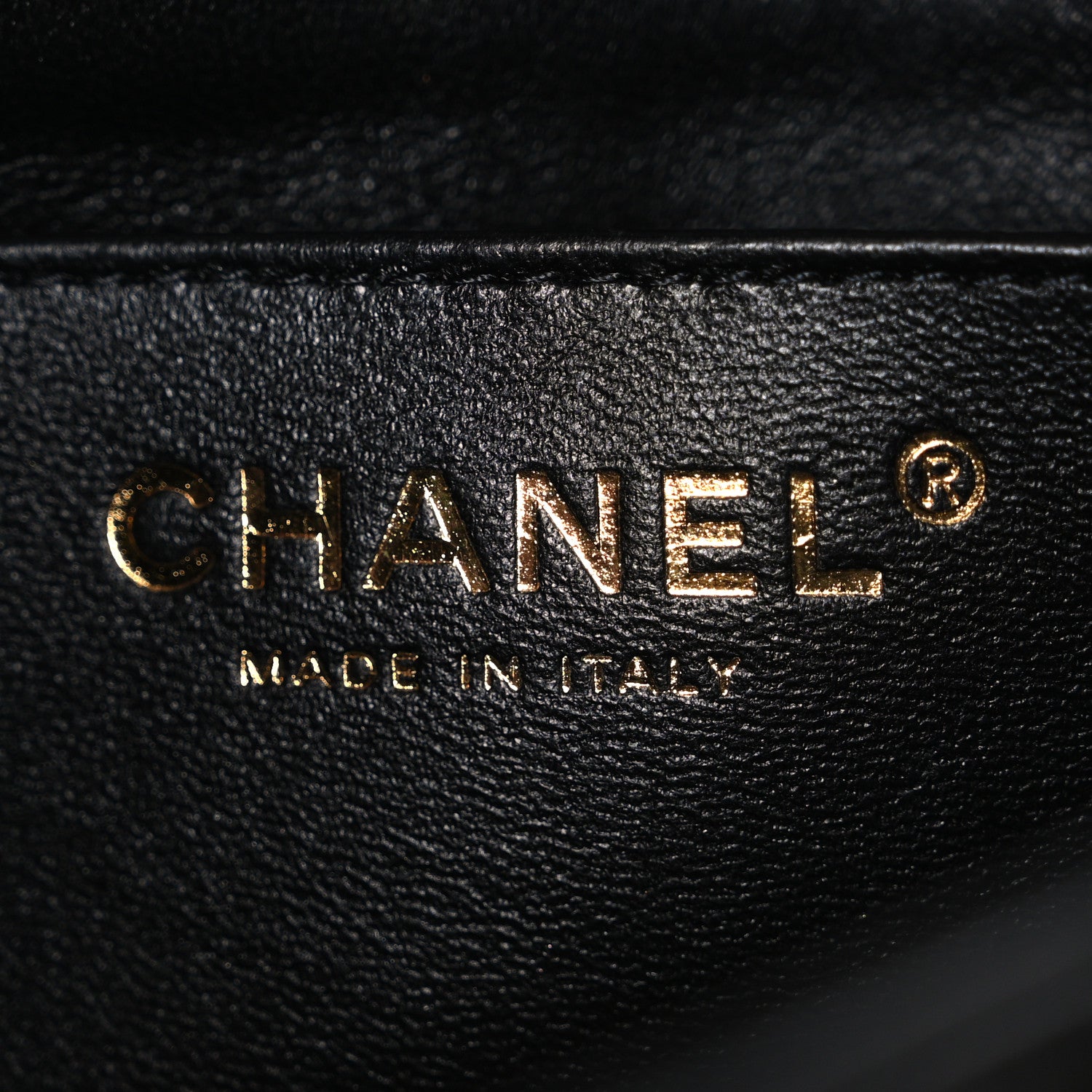 Chanel Lambskin Quilted Mini Square Flap Black 6 of 12