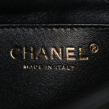 Chanel Lambskin Quilted Mini Square Flap Black 6 of 12