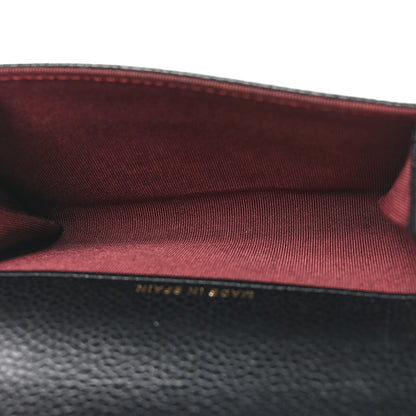 Chanel Caviar Quilted Flap Card Holder Wallet Black 6 of 10