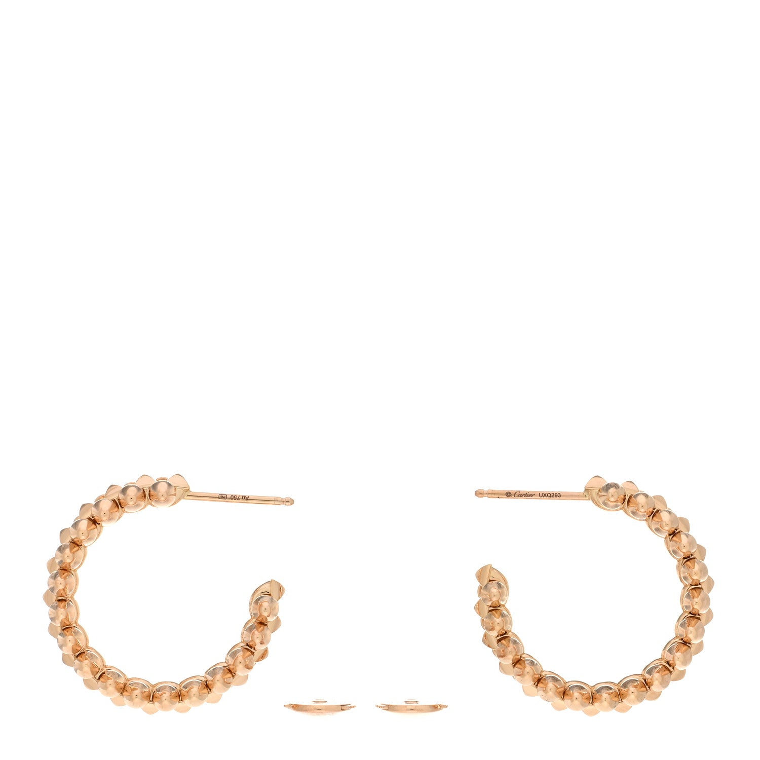 Cartier 18K Pink Gold Small Clash de Cartier Earrings 3 of 5